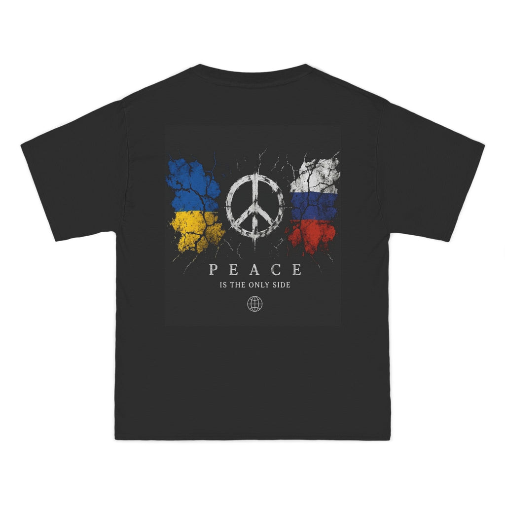 Peace Flag T-Shirt — Ukraine & Russia Peace Design